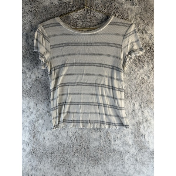 Pink Rose Tops - Pink Rose Vintage Women's Striped Short Sleeve Size S T-Shirt